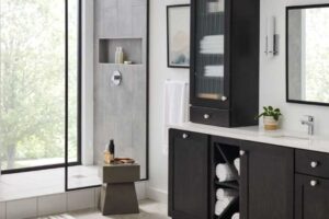 custom bath cabinetry